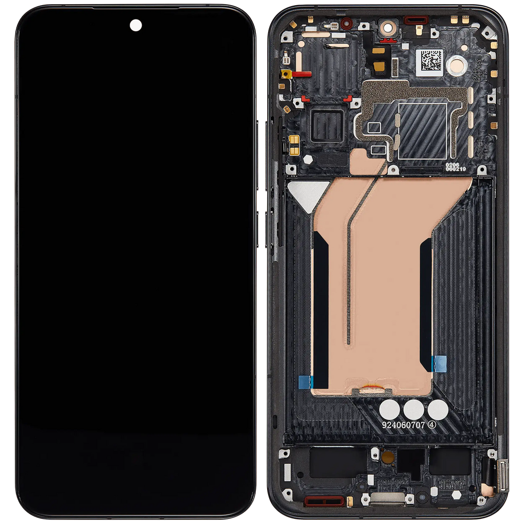 OLED Display with Frame for Xiaomi 14 (Refurbished) (Black)