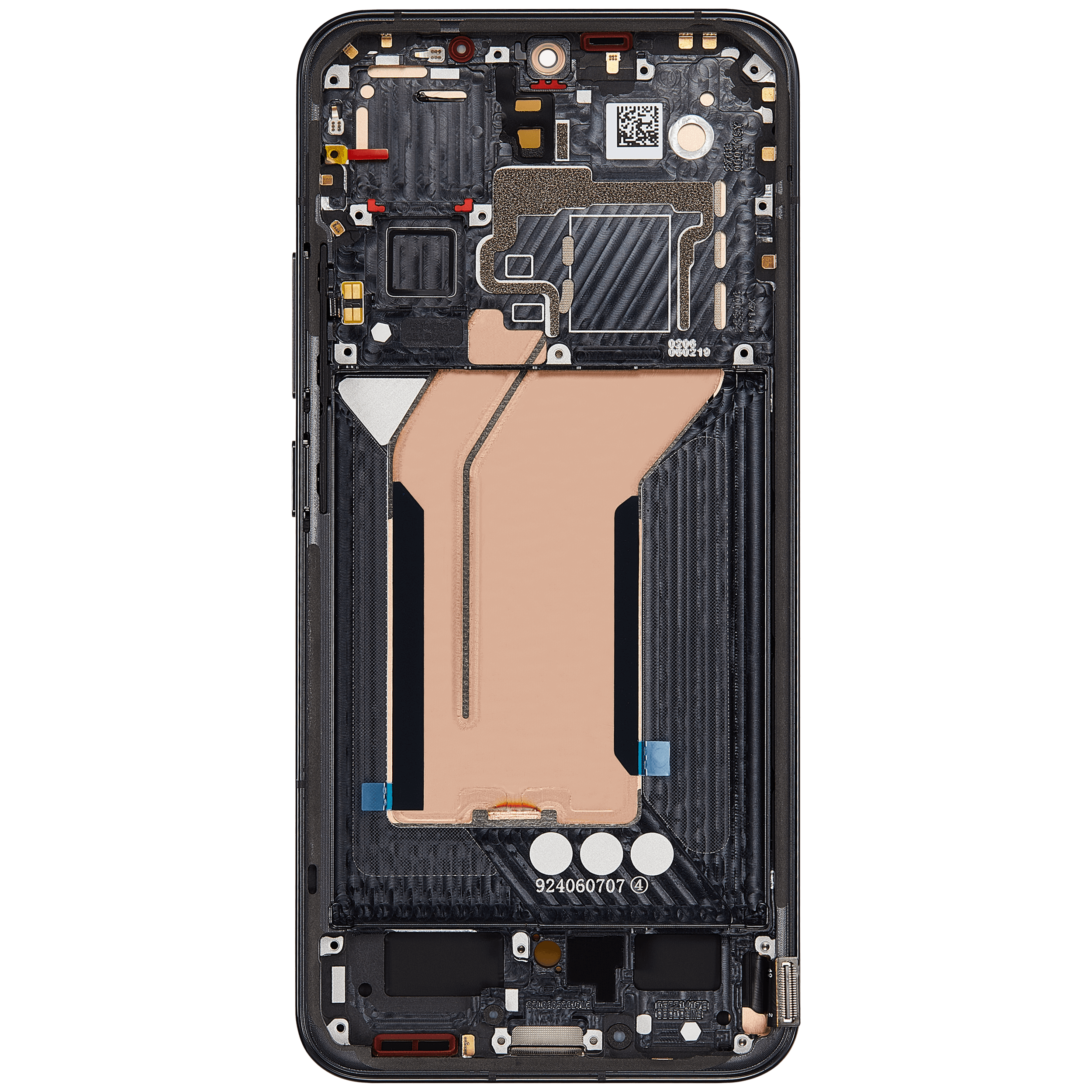 OLED Display with Frame for Xiaomi 14 (Refurbished) (Black)