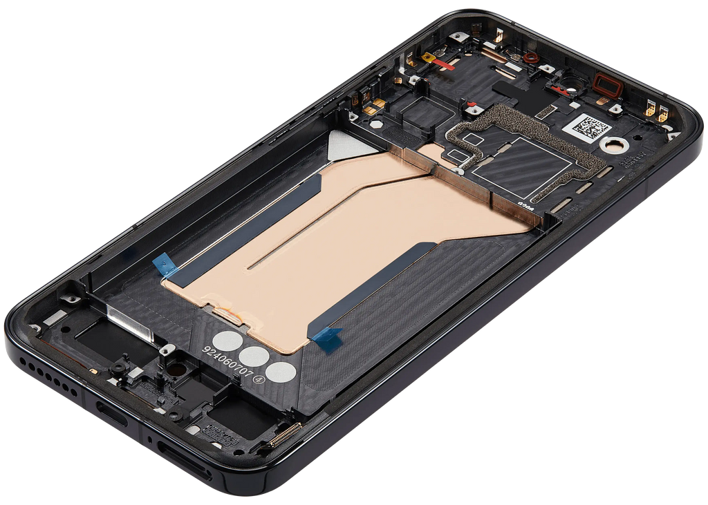 OLED Display with Frame for Xiaomi 14 (Refurbished) (Black)