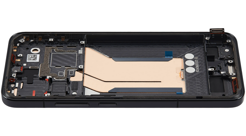 OLED Display with Frame for Xiaomi 14 (Refurbished) (Black)