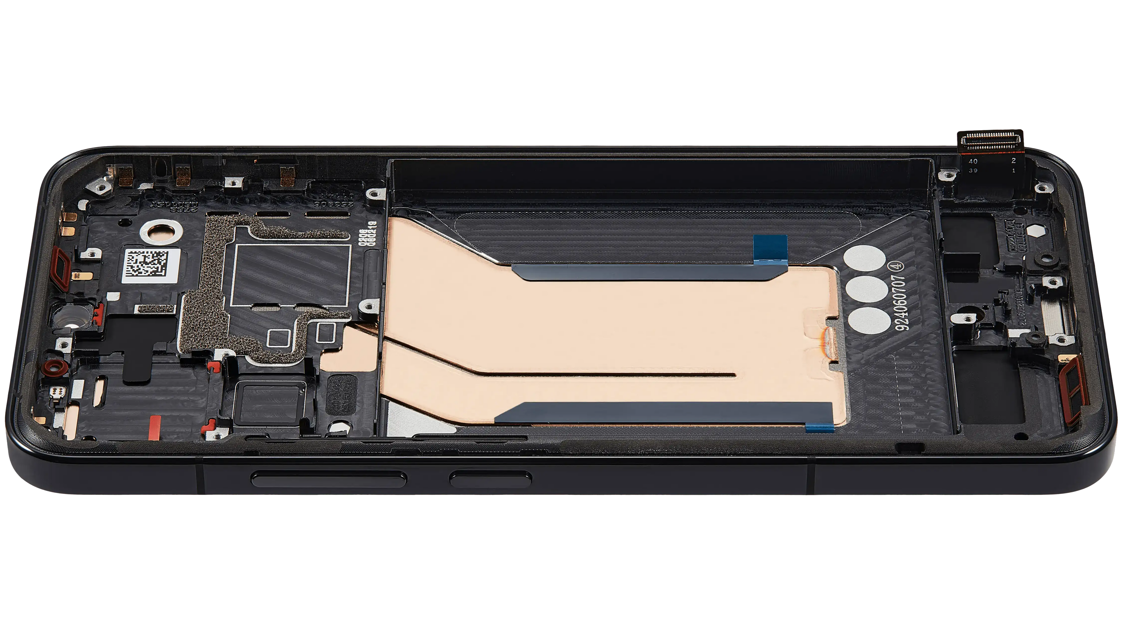 OLED Display with Frame for Xiaomi 14 (Refurbished) (Black)