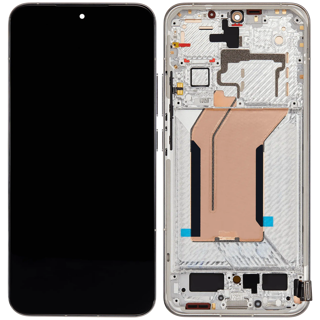 OLED Complete Display with Frame for Xiaomi 14 (Refurbished) (White)