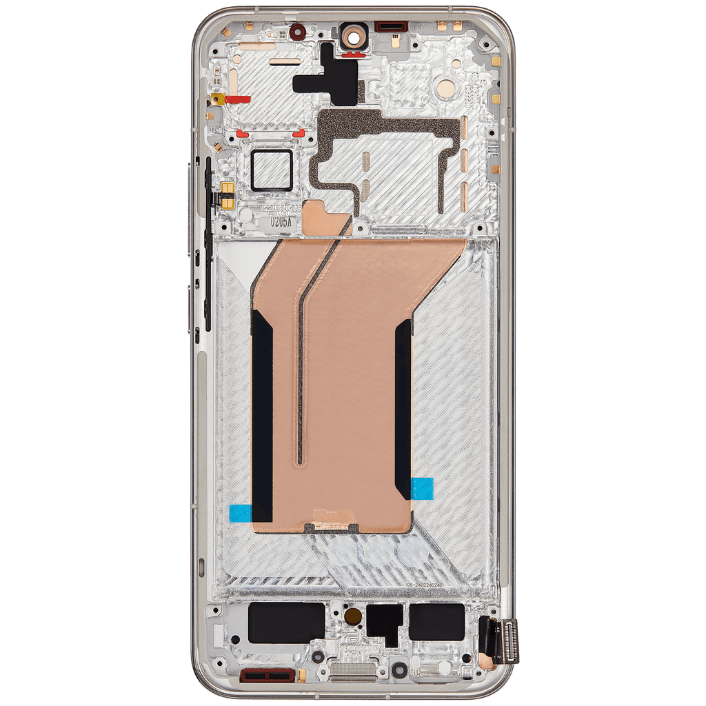 OLED Complete Display with Frame for Xiaomi 14 (Refurbished) (White)