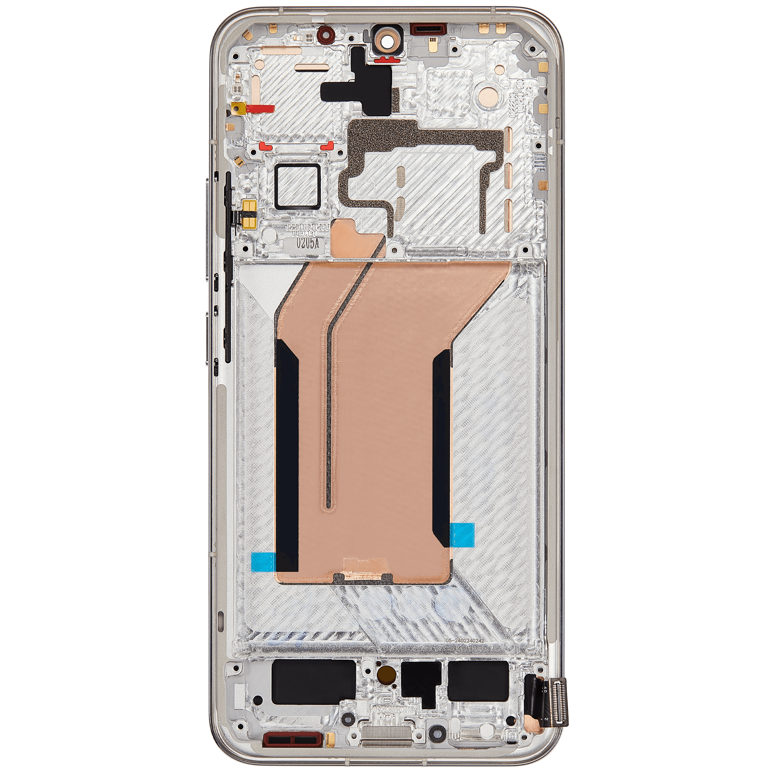 OLED Complete Display with Frame for Xiaomi 14 (Refurbished) (White)