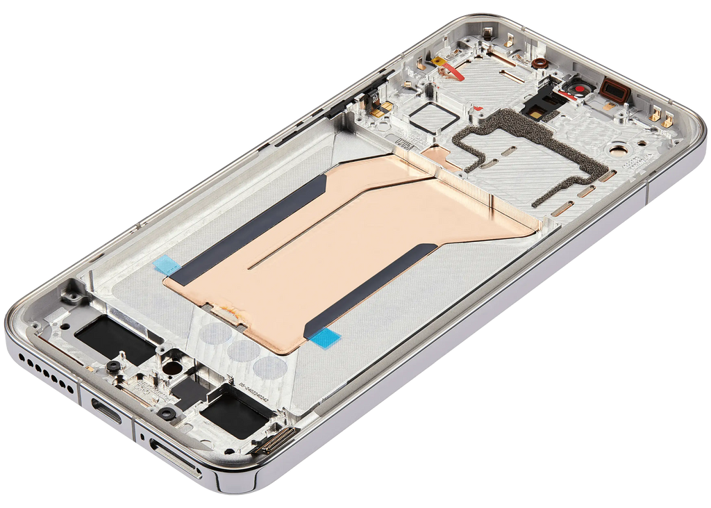 OLED Complete Display with Frame for Xiaomi 14 (Refurbished) (White)