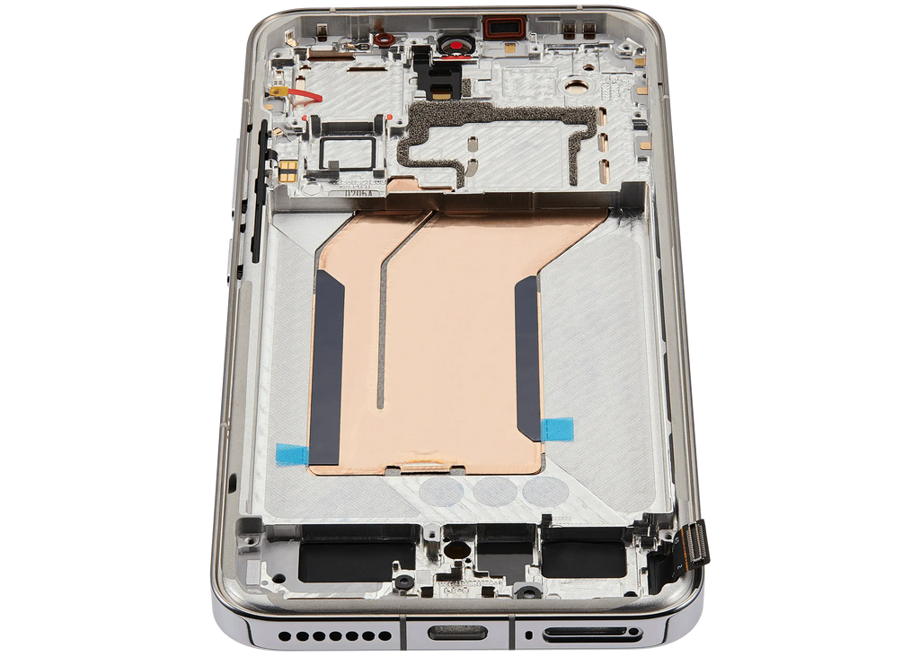 OLED Complete Display with Frame for Xiaomi 14 (Refurbished) (White)