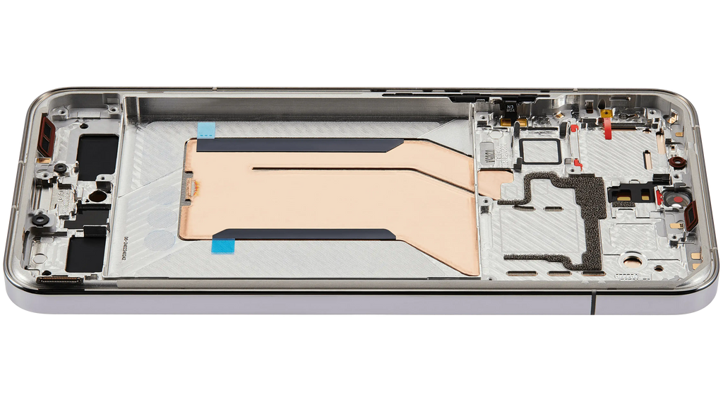 OLED Complete Display with Frame for Xiaomi 14 (Refurbished) (White)