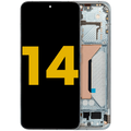 OLED Display with Frame for Xiaomi 14 (Refurbished) (Jade Green)