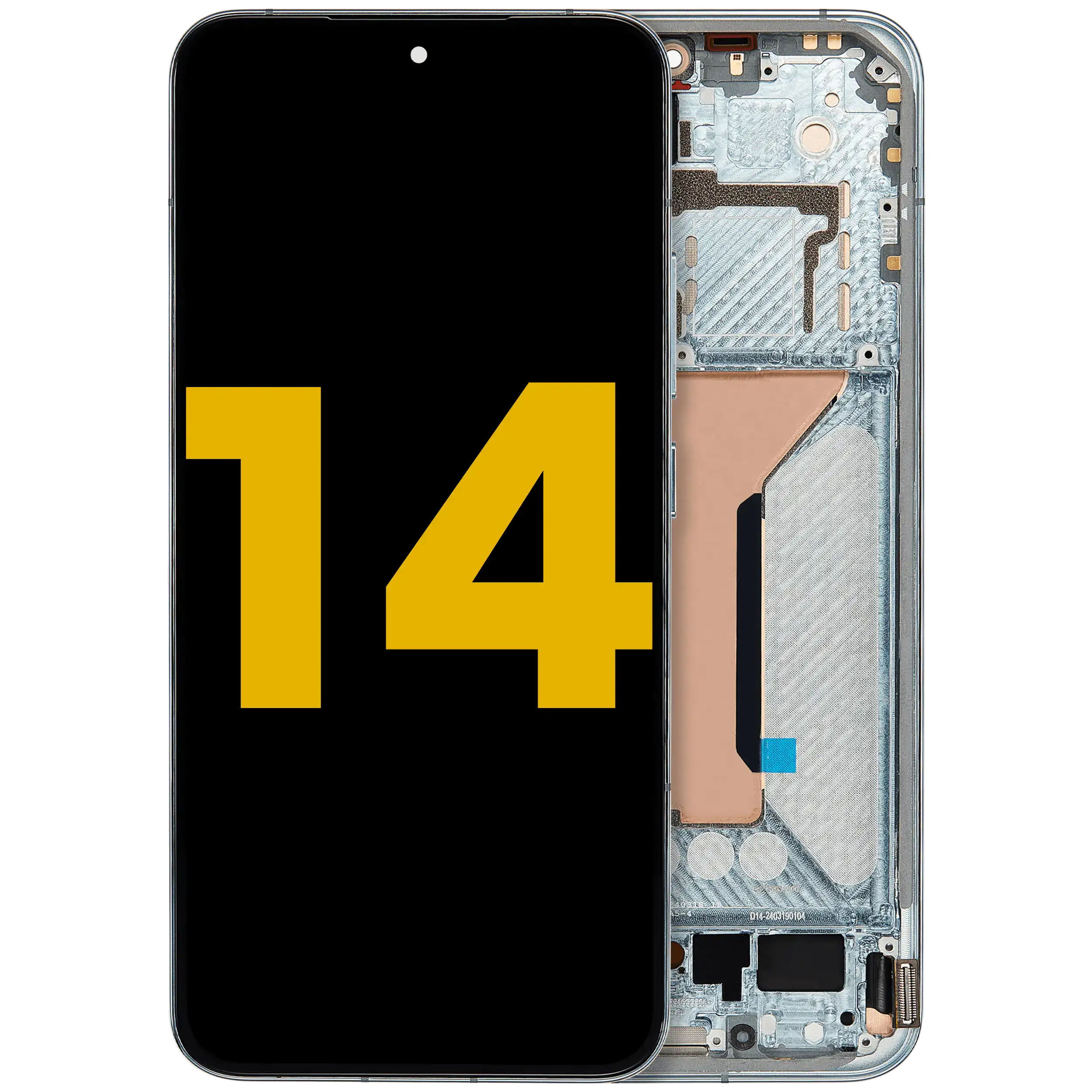 OLED Display with Frame for Xiaomi 14 (Refurbished) (Jade Green)
