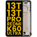 OLED-Display mit Rahmen Xiaomi 13T/13T Pro (Refurbished) Schwarz