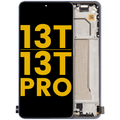OLED-Display mit Rahmen für Xiaomi 13T / 13T Pro (generalüberholt) (Alpine Blau)