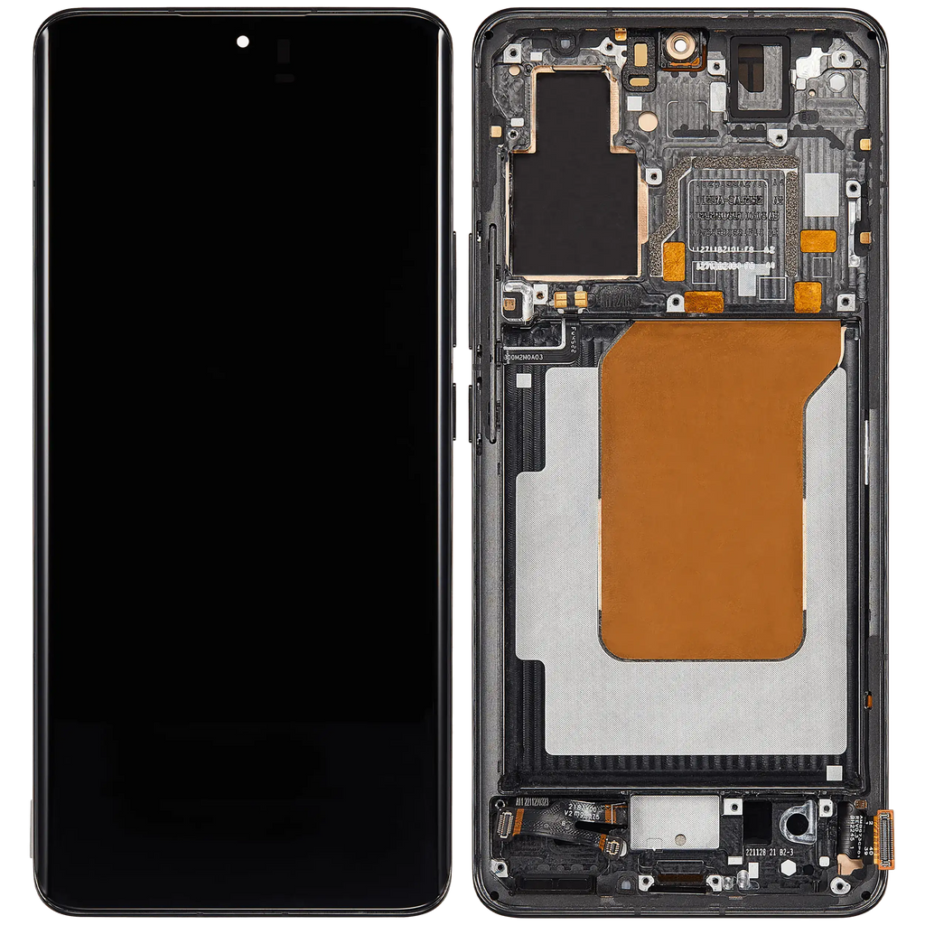 OLED Display with Frame for Xiaomi 13 Pro (Refurbished) (Black)