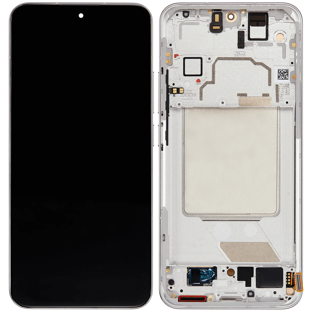 OLED Display with Frame for Xiaomi 13 (Refurbished) (White)