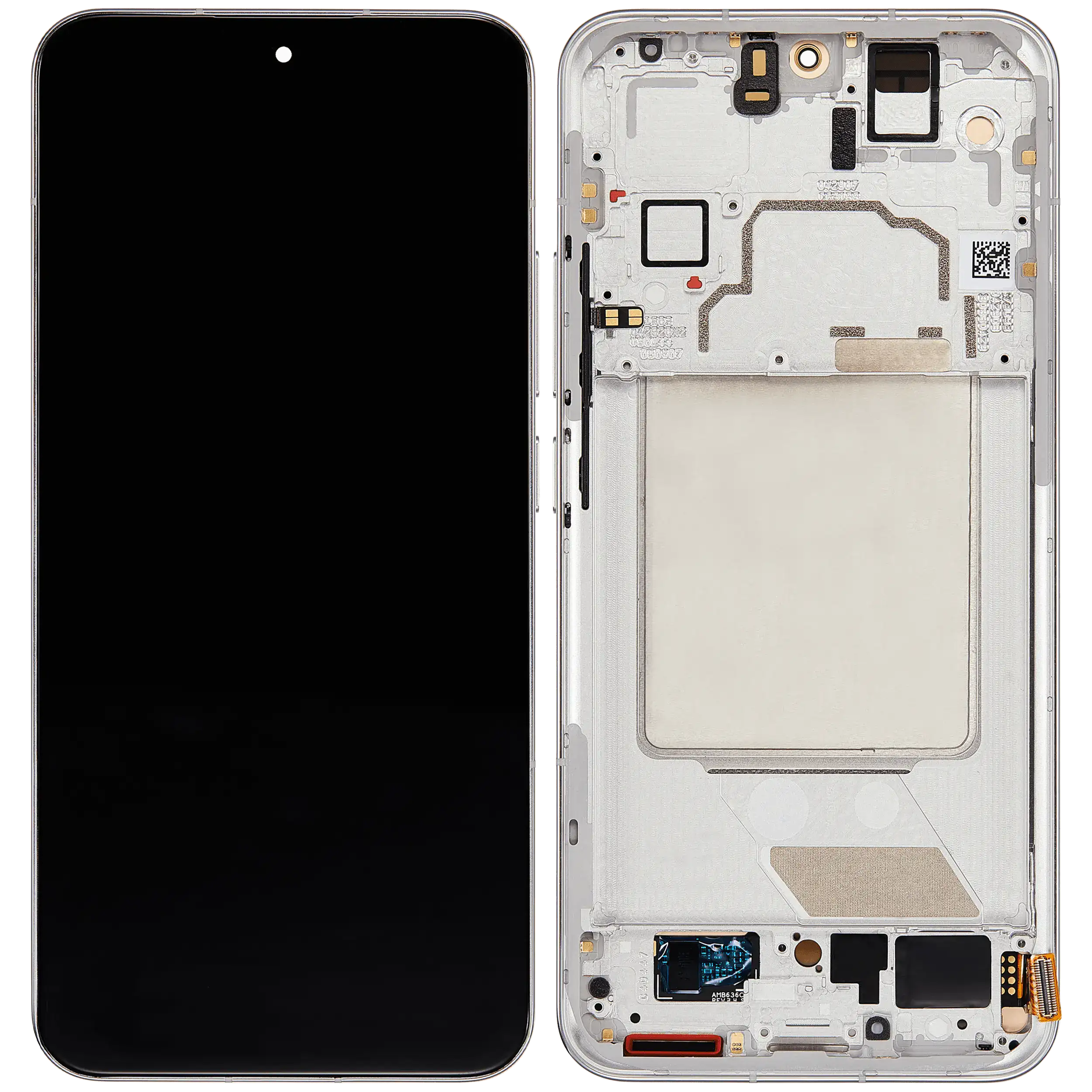 OLED Display with Frame for Xiaomi 13 (Refurbished) (White)
