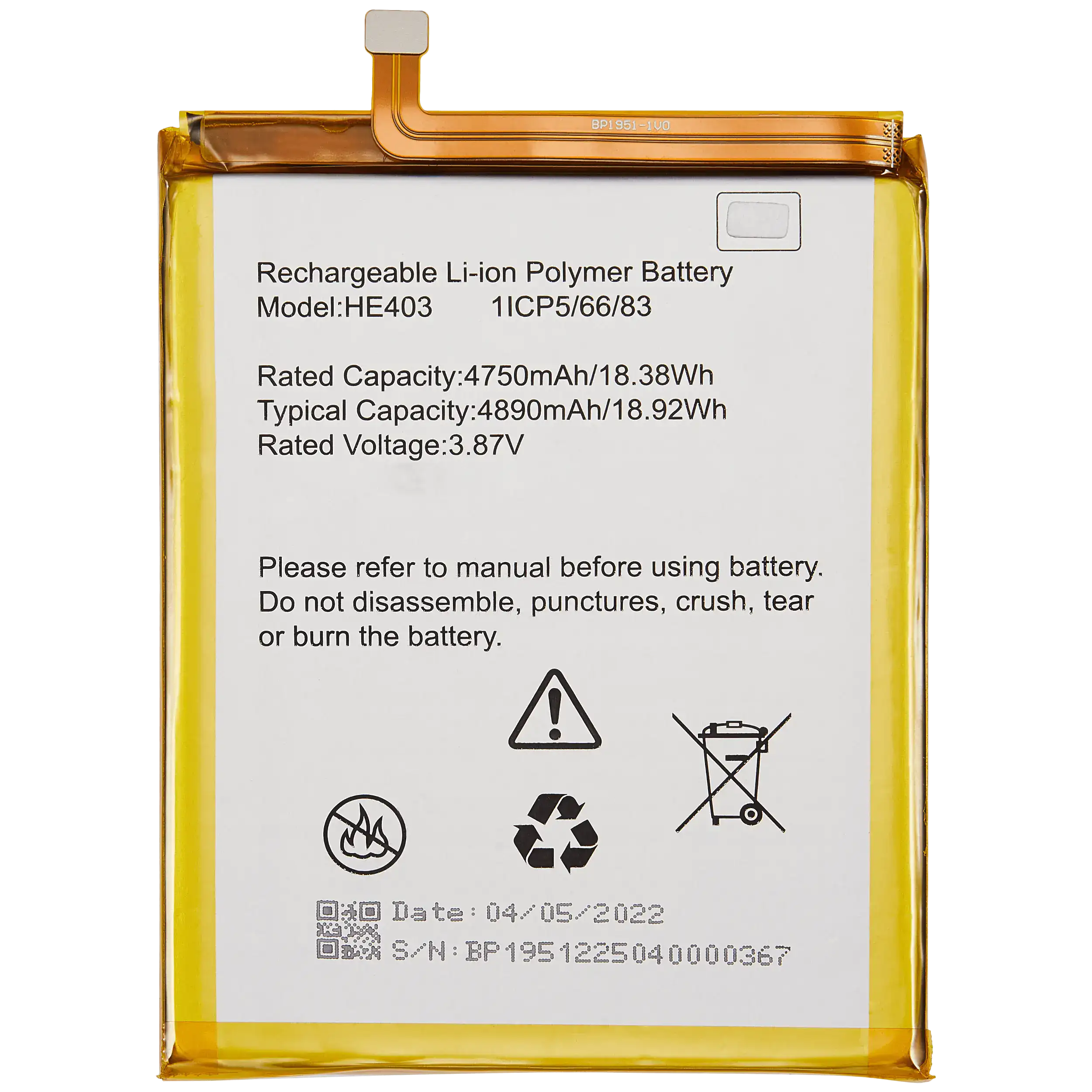 Ersatzakku für AT&T Radiant Max 5G (EA211001) (CS - CKA211SL.3)
