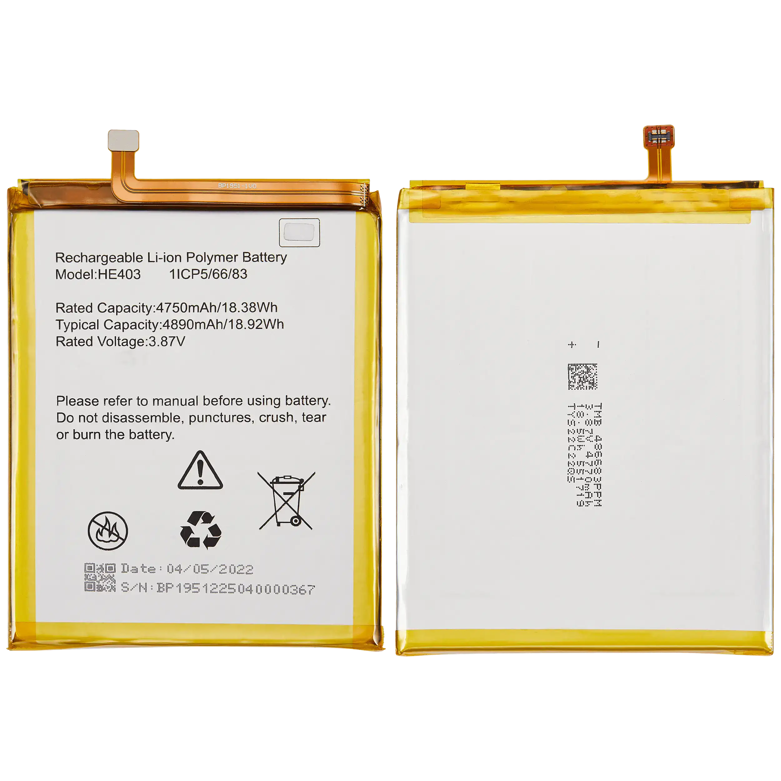 Ersatzakku für AT&T Radiant Max 5G (EA211001) (CS - CKA211SL.3)