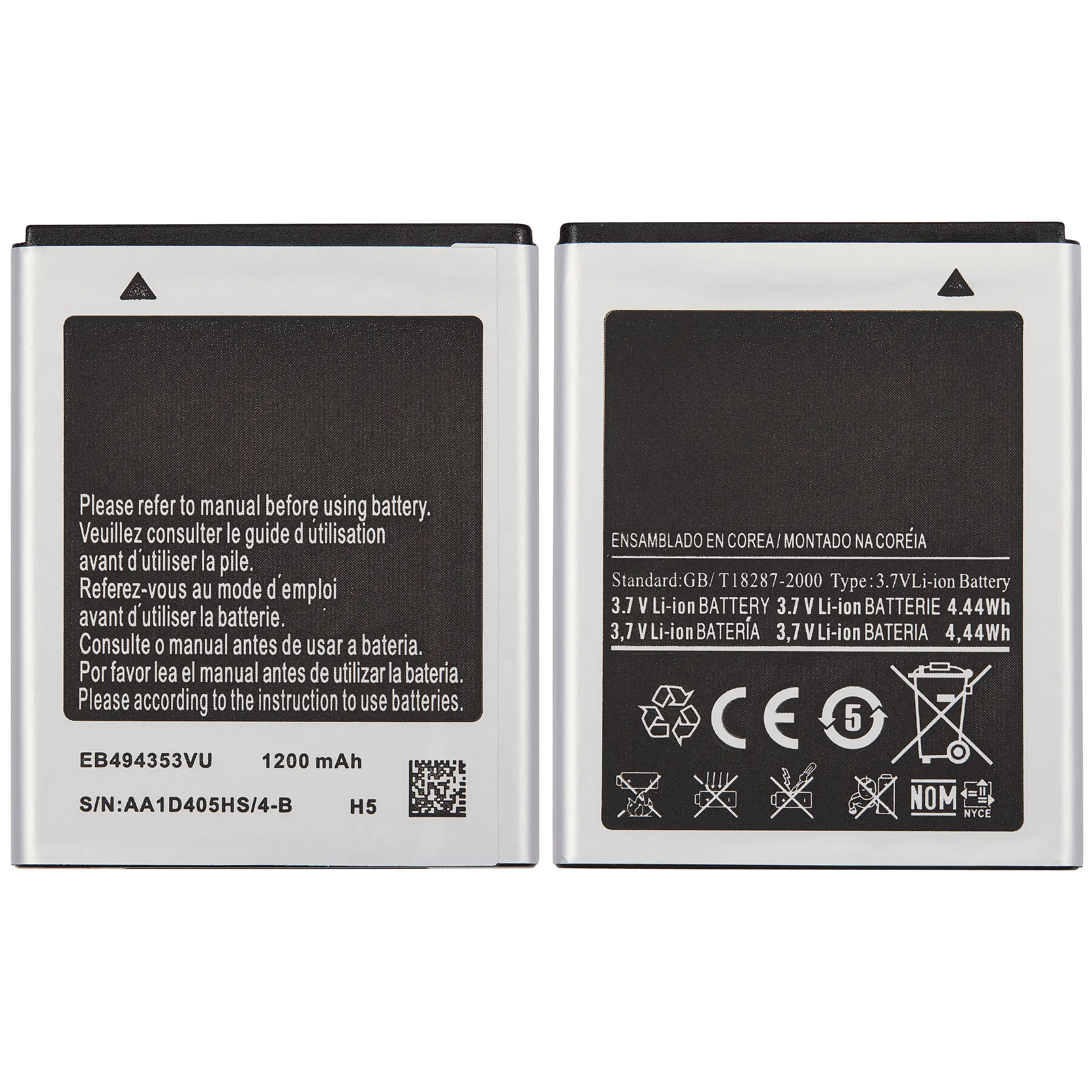 Ersatzakku für Samsung Galaxy Star (EB494353VU)