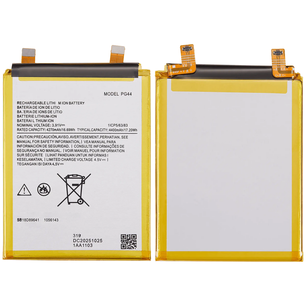 Ersatzakku für Motorola Moto Edge 2023 (XT2305) (PG44)