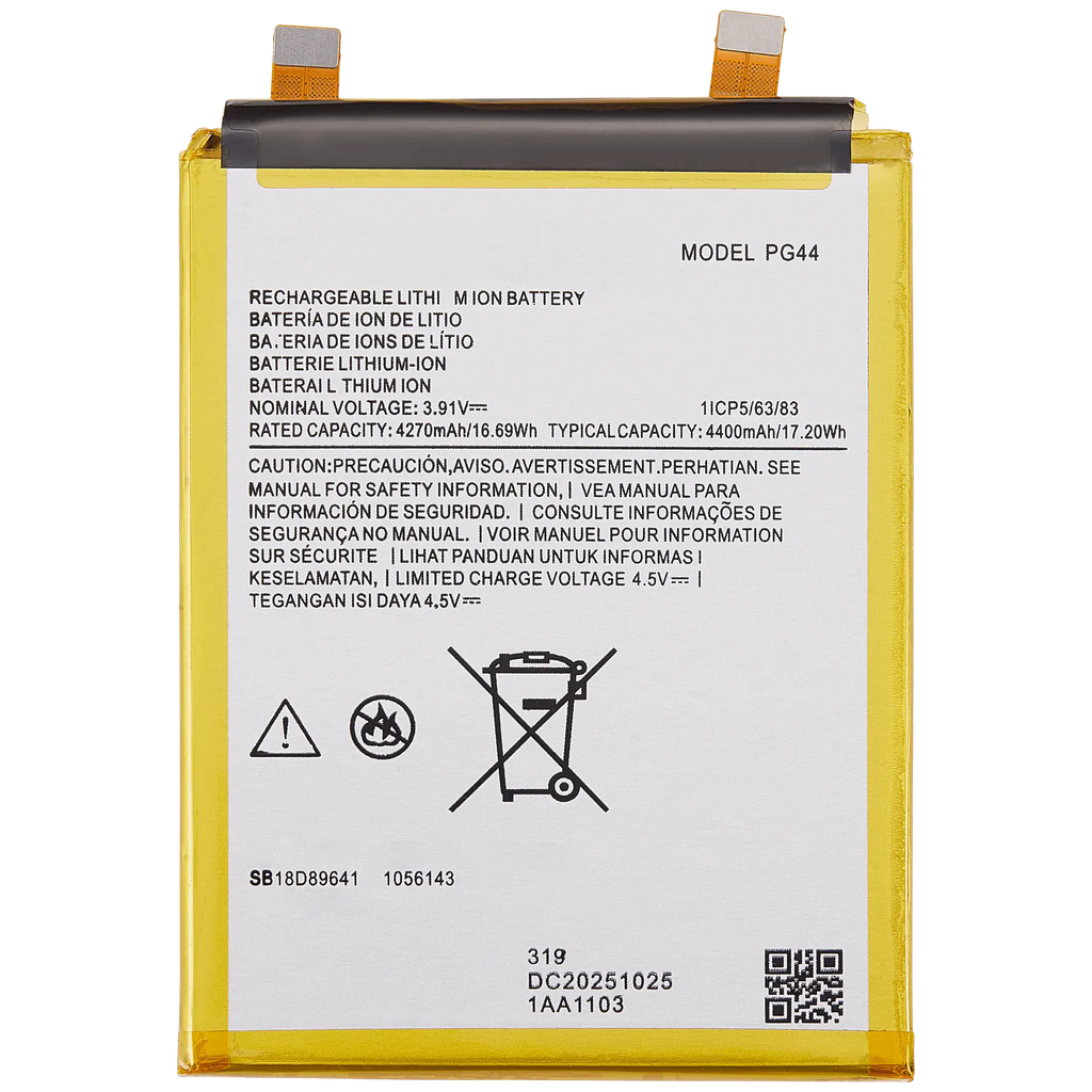 Ersatzakku für Motorola Moto Edge 2023 (XT2305) (PG44)
