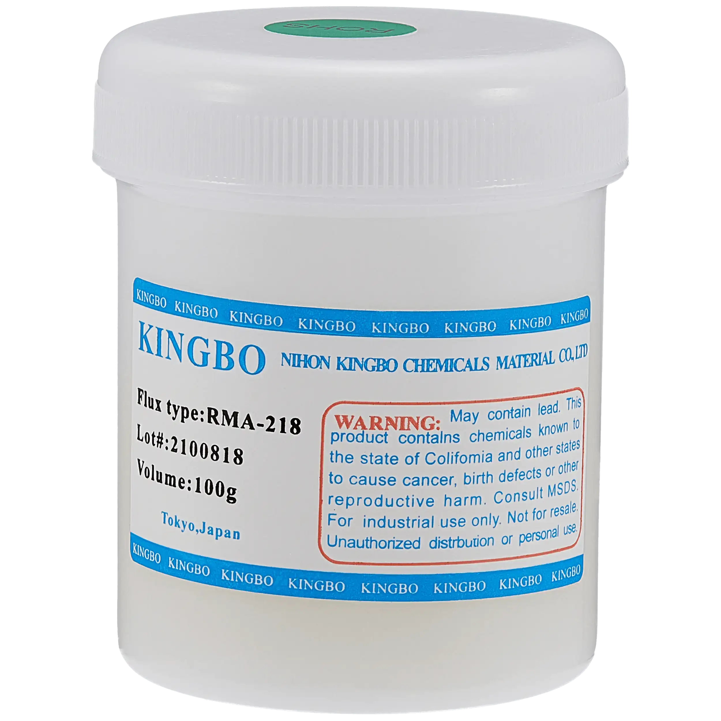 Kingbo Solder Flux Paste White Bottle (RMA-218)