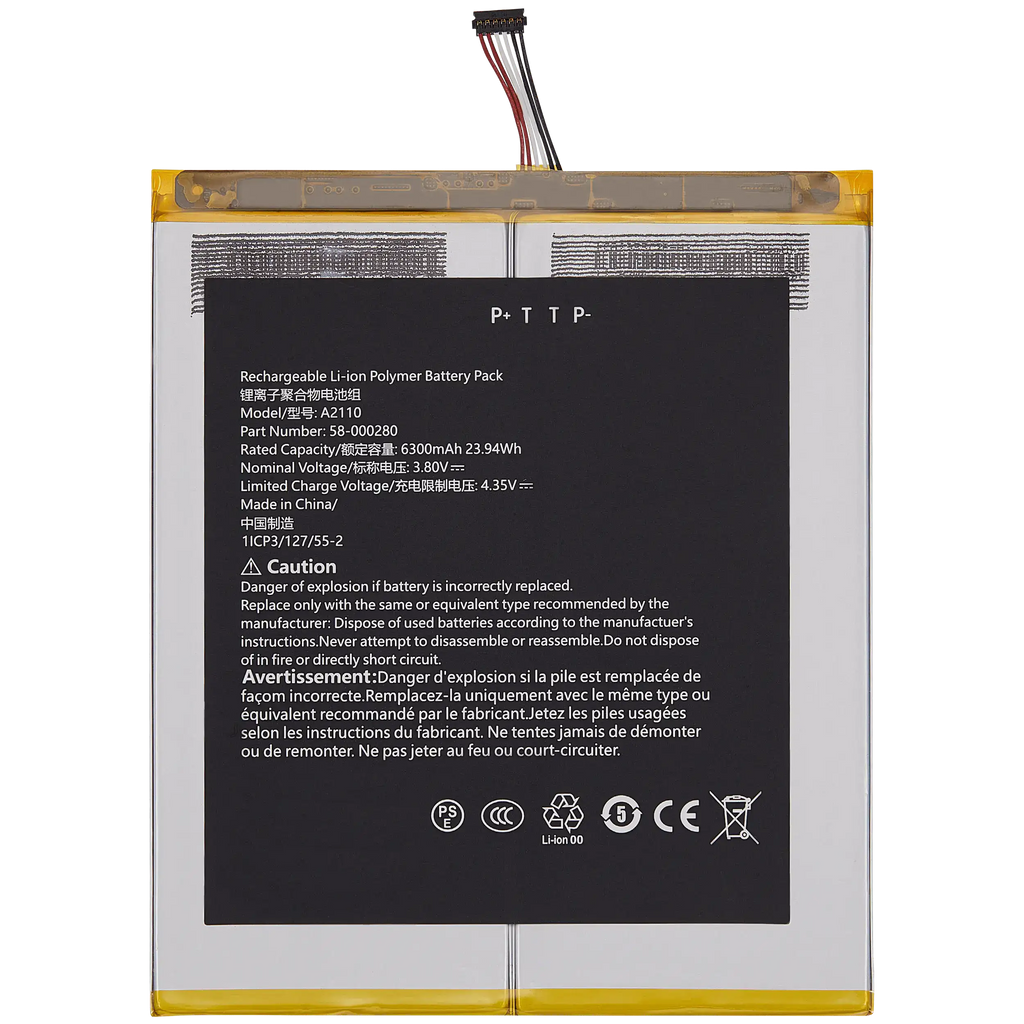 Ersatzakku für Amazon Kindle Fire HD 10 (9. Generation, 2019) (58-000280)