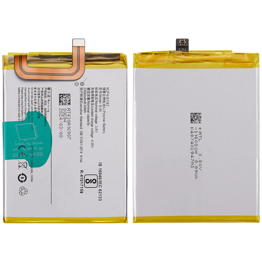 Ersatzakku für Vivo Y51 / Y51a (B-95)
