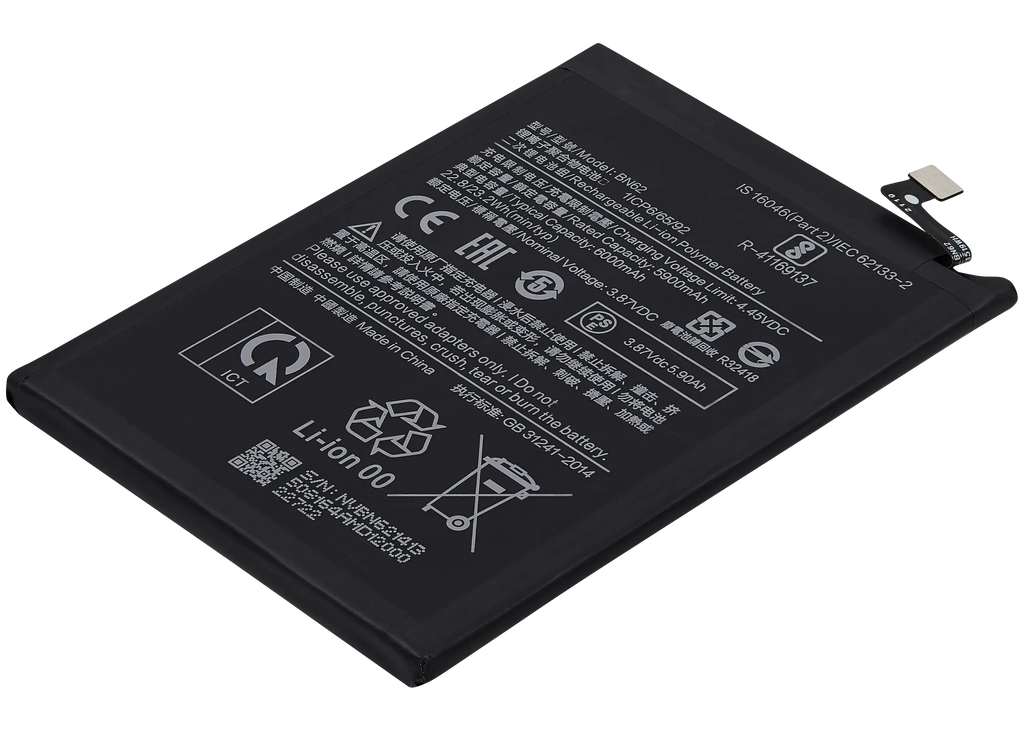 Ersatzakku für Xiaomi Redmi 9T / Note 9 4G / Poco M3 (BN62)