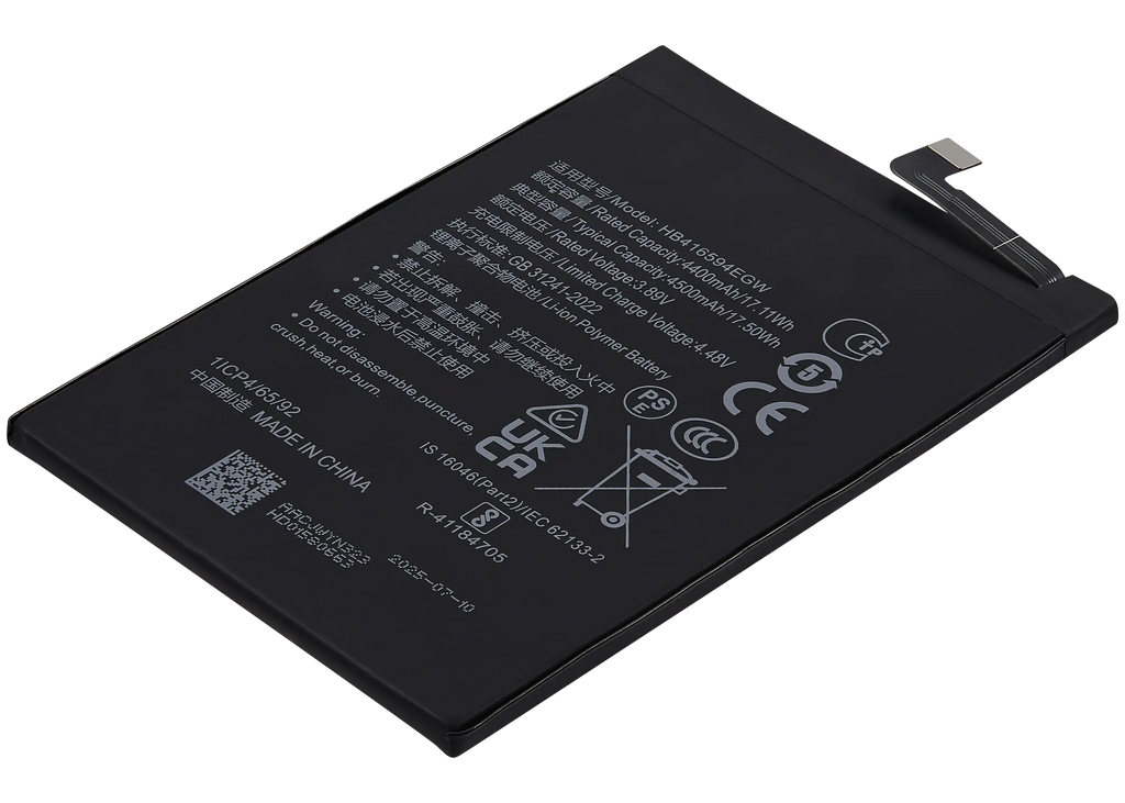 Ersatzbatterie für Honor X8A / X50i / 90 Lite (HB416594EGW)