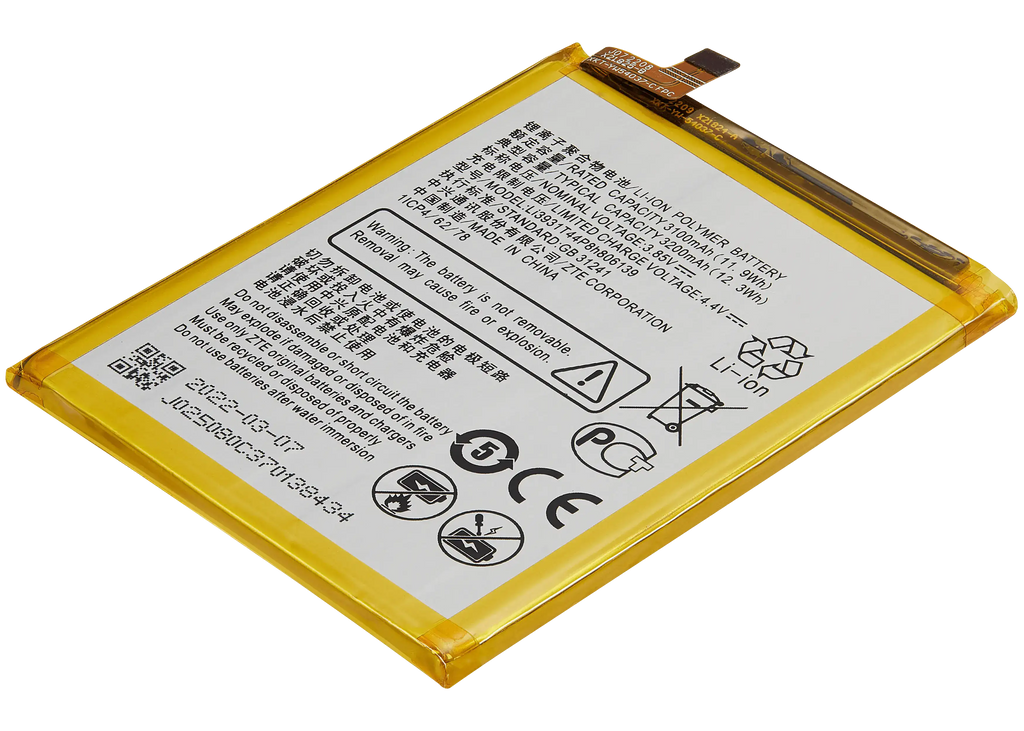 Replacement battery for ZTE Blade A7 (2019) / Blade A5 (2020) (Li3931T44P8h806139)