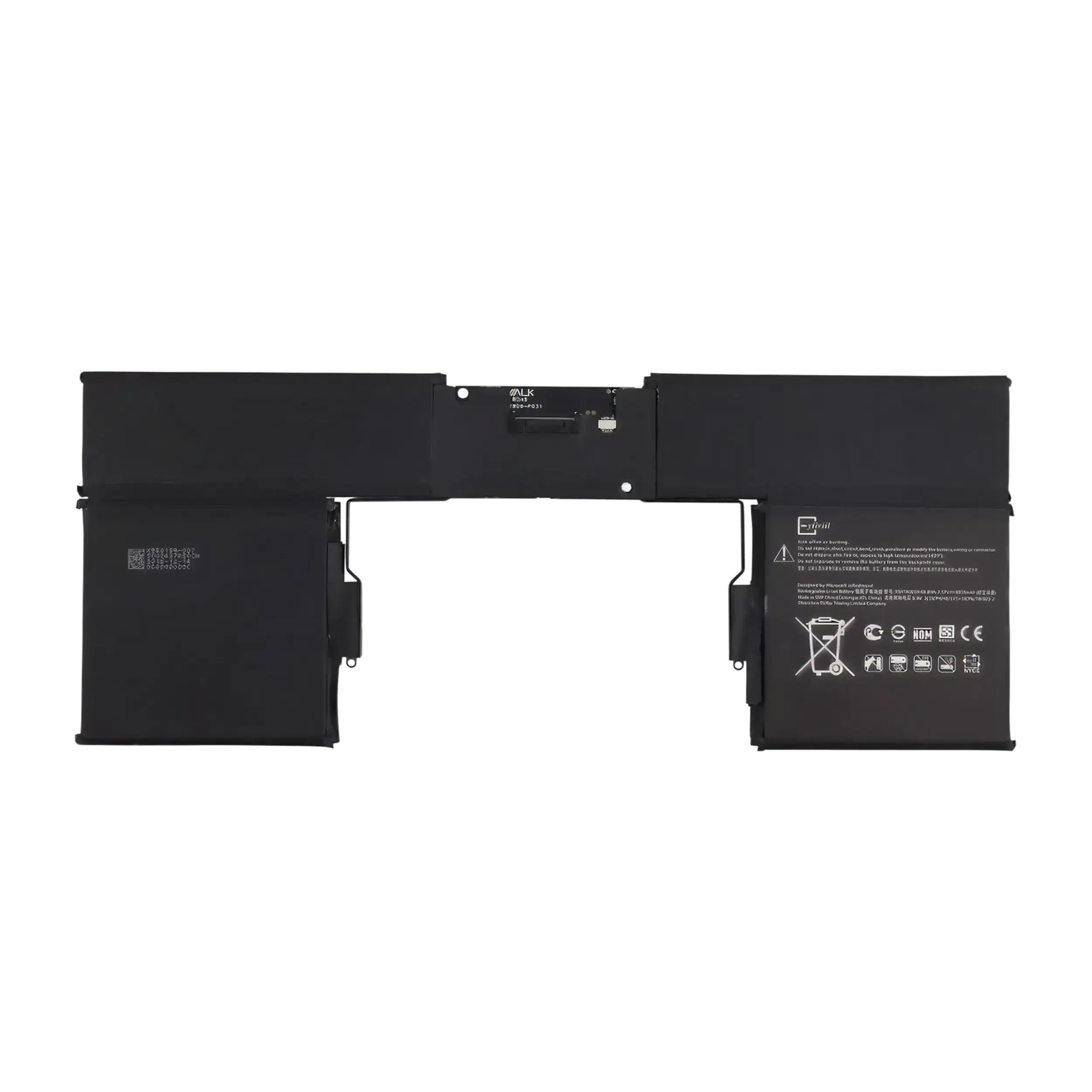 Replacement Keyboard Battery for Microsoft Surface Book 1 13.5" (1785) (Performance Base Edition) (G3HTA001H, 93HTA001H)