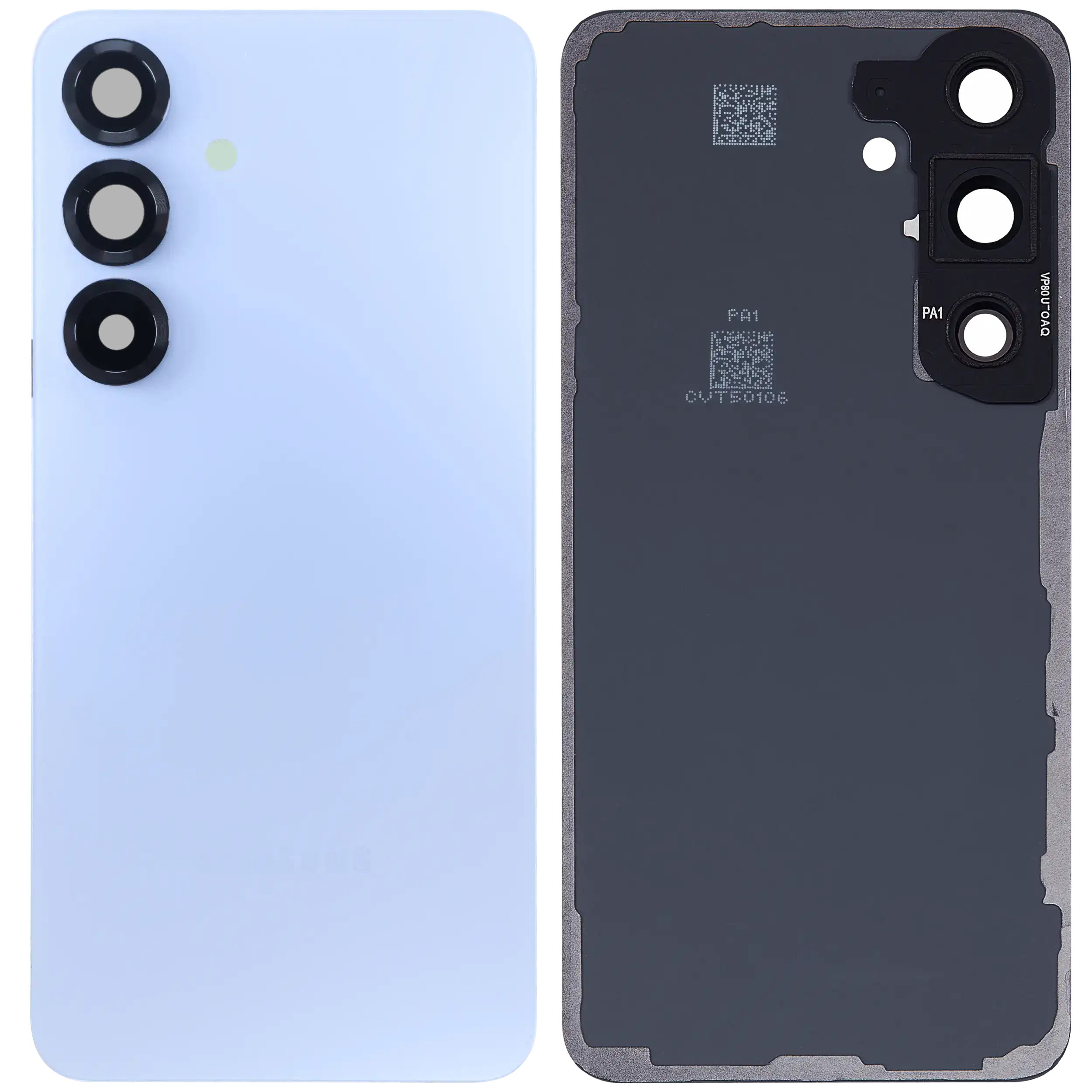 Backcover Glass mit Camera Lens für Samsung Galaxy S25 5G (US & International) (Service Pack) (Icy Blue)
