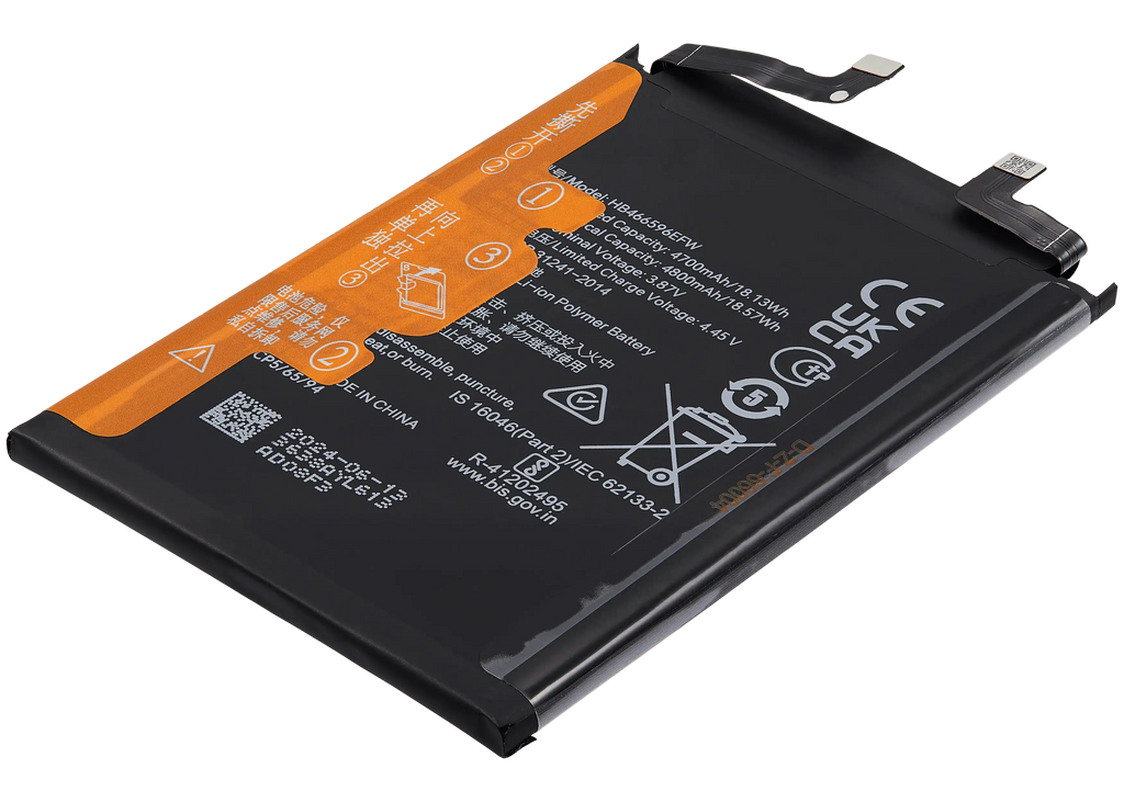 Replacement Battery for Honor X9 5G / X9 / X40 GT / X30 / Magic4 Lite (HB466596EFW)