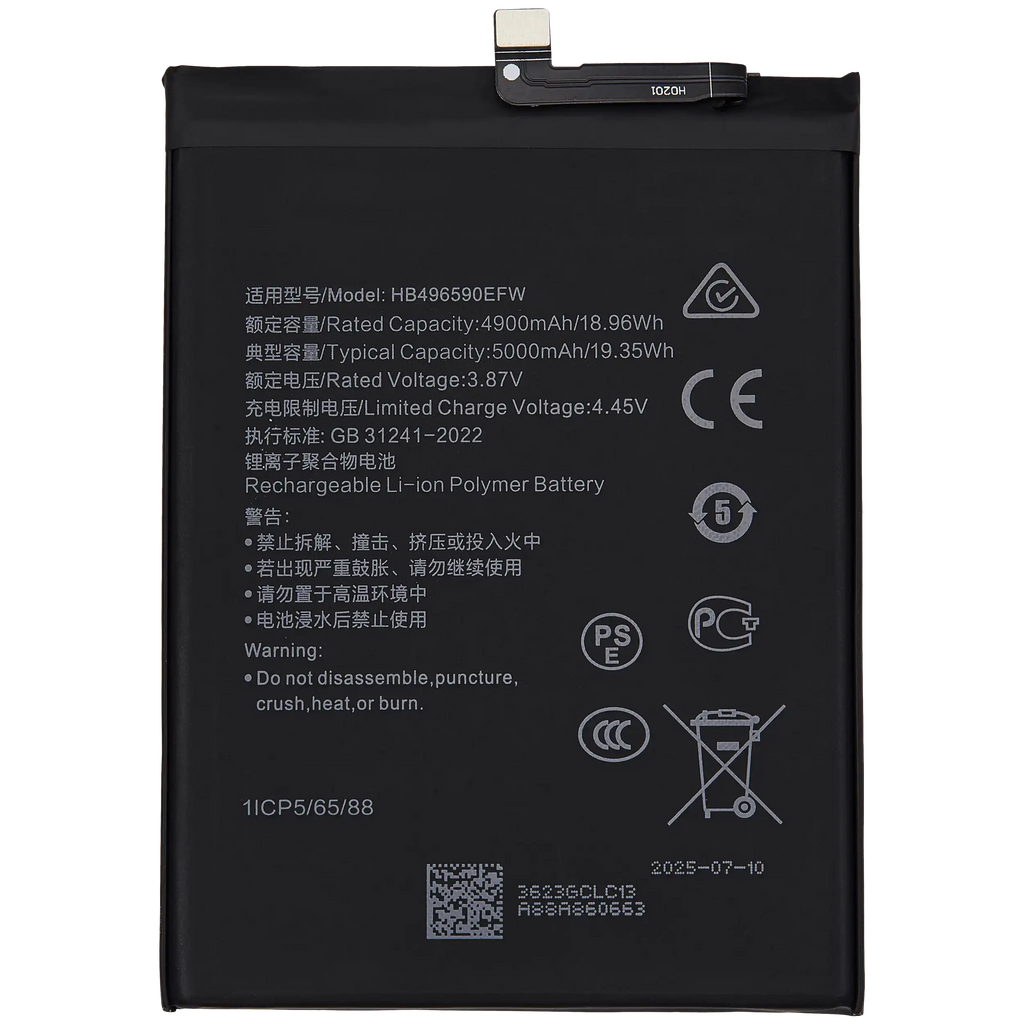 Ersatzakku für Honor X8 5G / 70 Lite 5G / X7