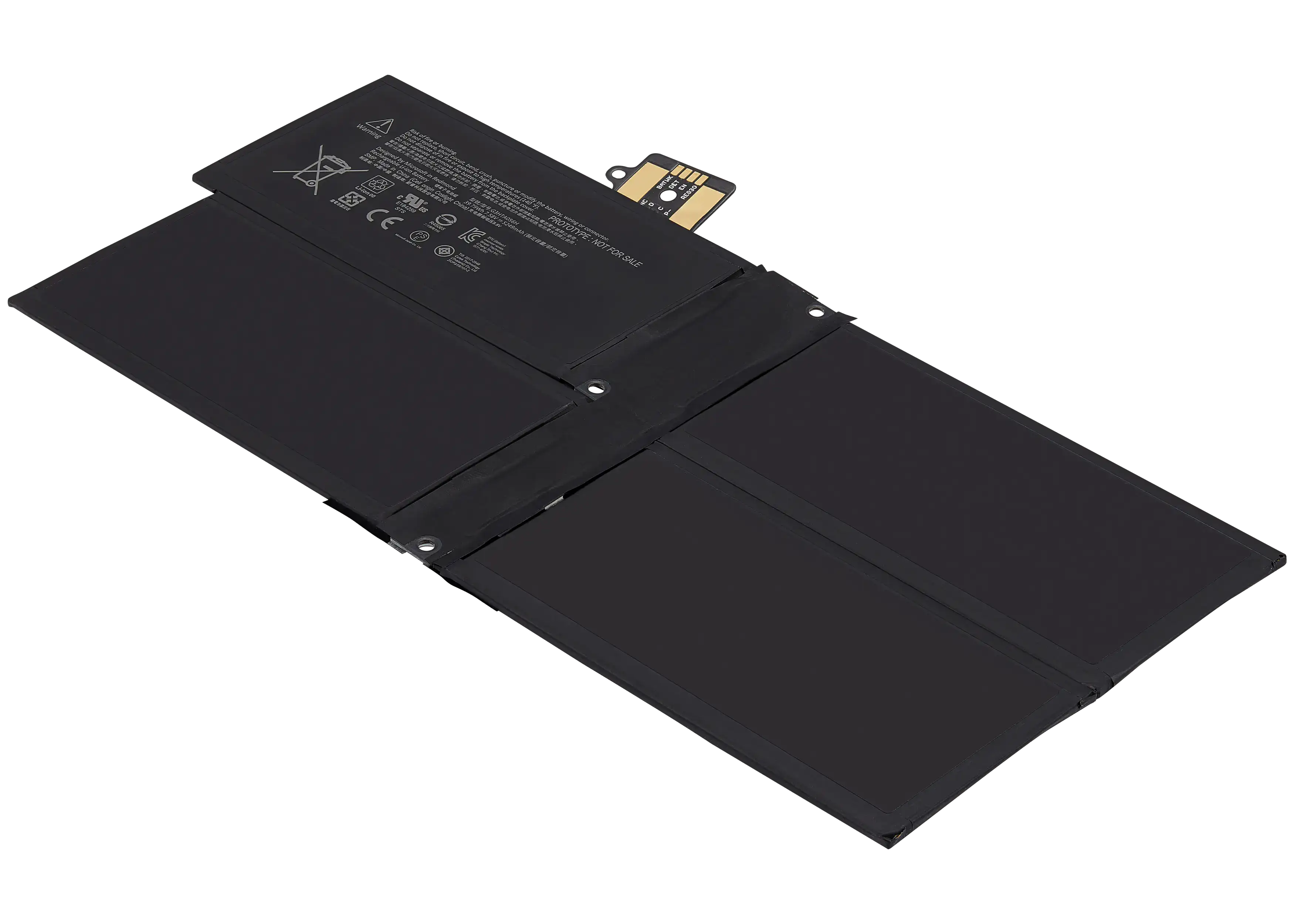 Ersatzakku für Microsoft Surface Pro X 13 (QWZ-00001) (G3HTA056H)