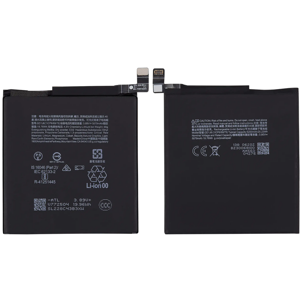 Replacement battery for Google Pixel 10 Pro XL (GD1J6)