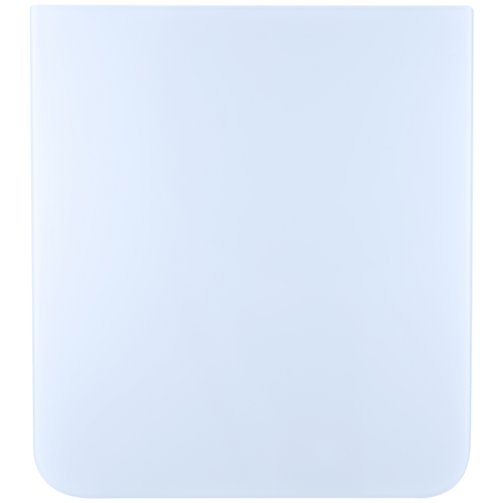 Untere Backcover für Samsung Galaxy Z Flip 7 FE 5G (Service Pack) (Weiß)