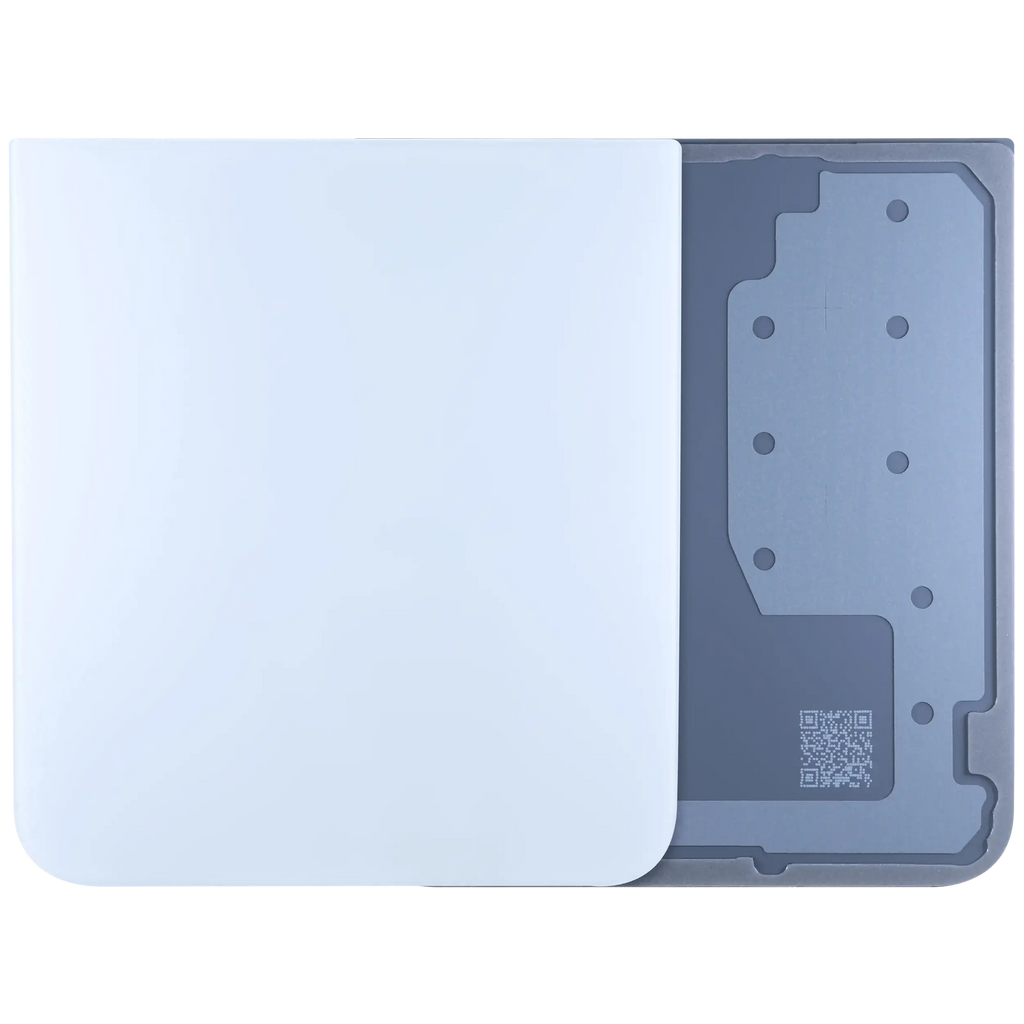 Untere Backcover für Samsung Galaxy Z Flip 7 FE 5G (Service Pack) (Weiß)