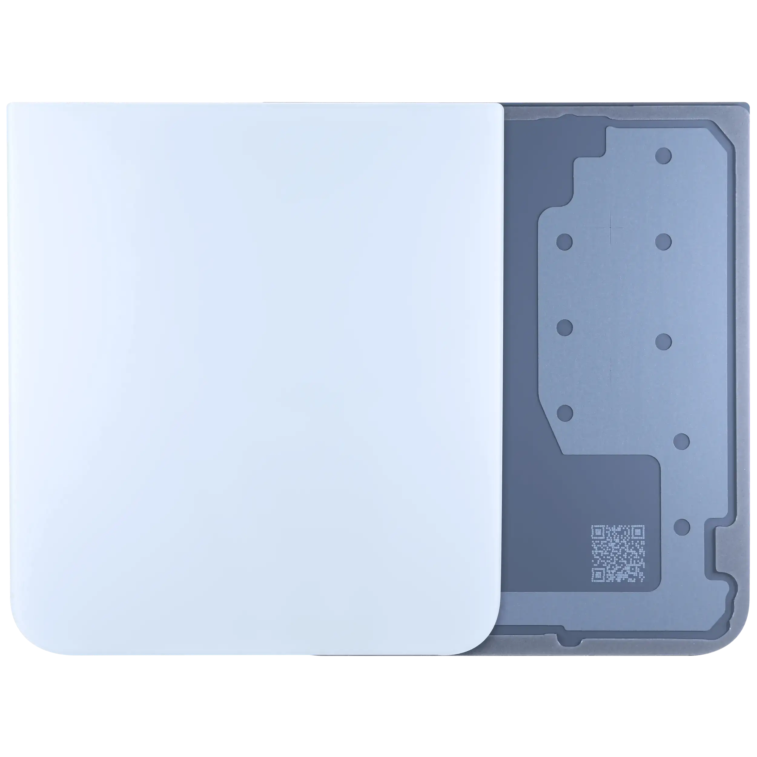 Untere Backcover für Samsung Galaxy Z Flip 7 FE 5G (Service Pack) (Weiß)