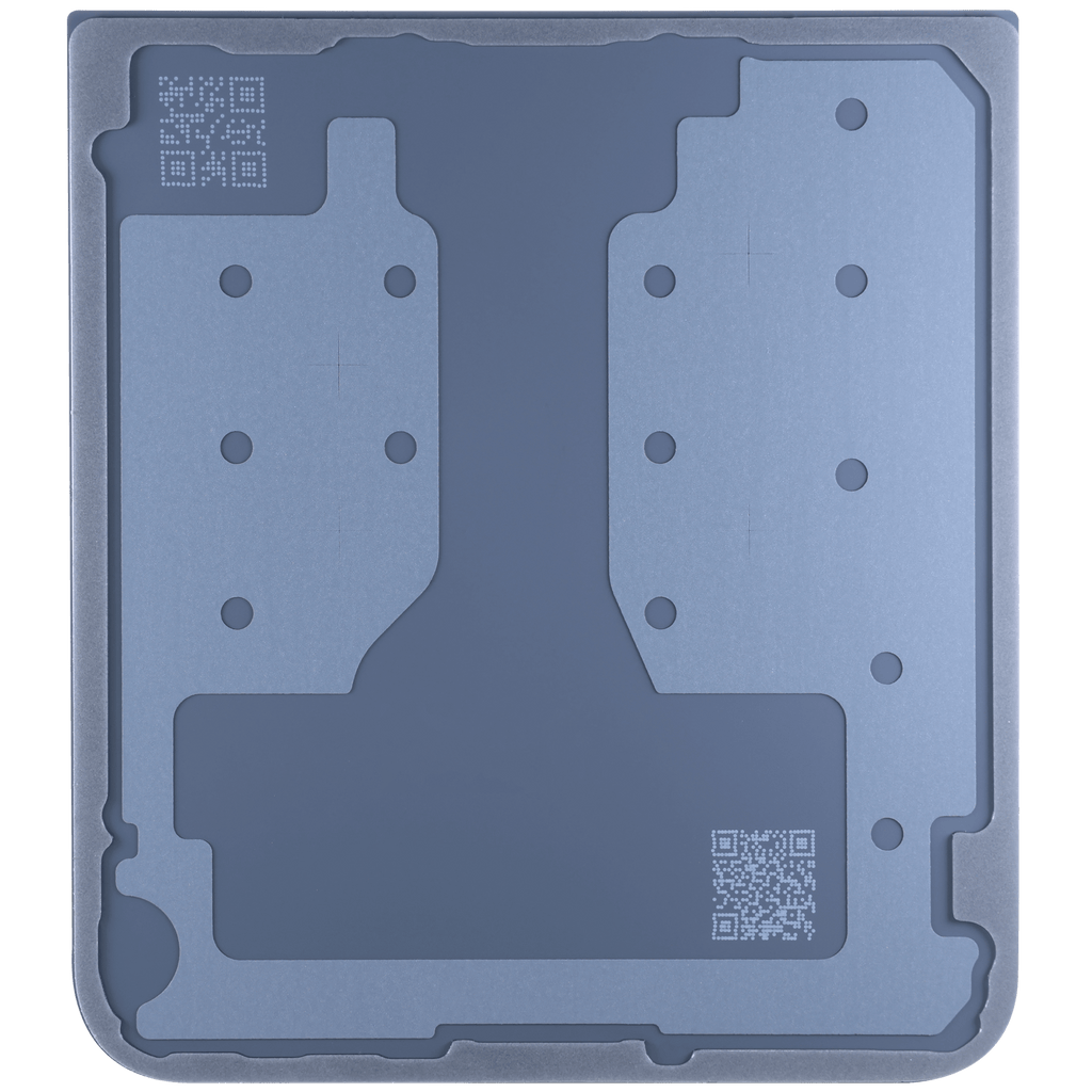 Untere Backcover für Samsung Galaxy Z Flip 7 FE 5G (Service Pack) (Weiß)