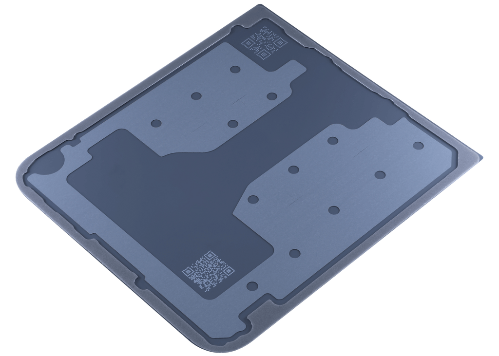 Untere Backcover für Samsung Galaxy Z Flip 7 FE 5G (Service Pack) (Weiß)