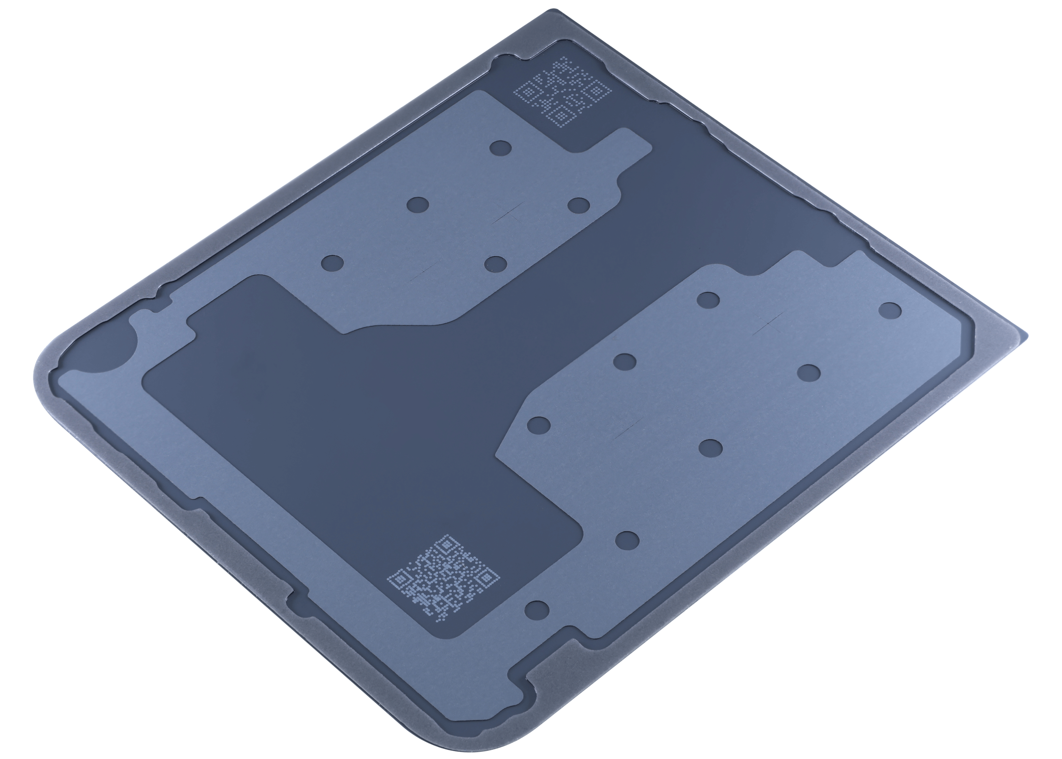 Untere Backcover für Samsung Galaxy Z Flip 7 FE 5G (Service Pack) (Weiß)