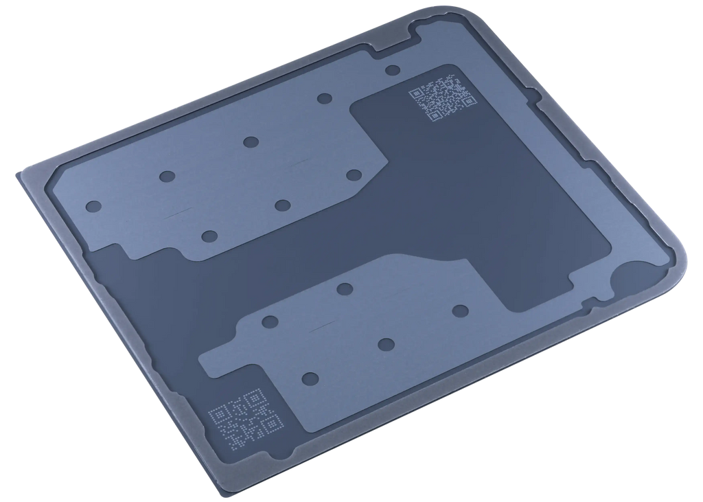 Untere Backcover für Samsung Galaxy Z Flip 7 FE 5G (Service Pack) (Weiß)