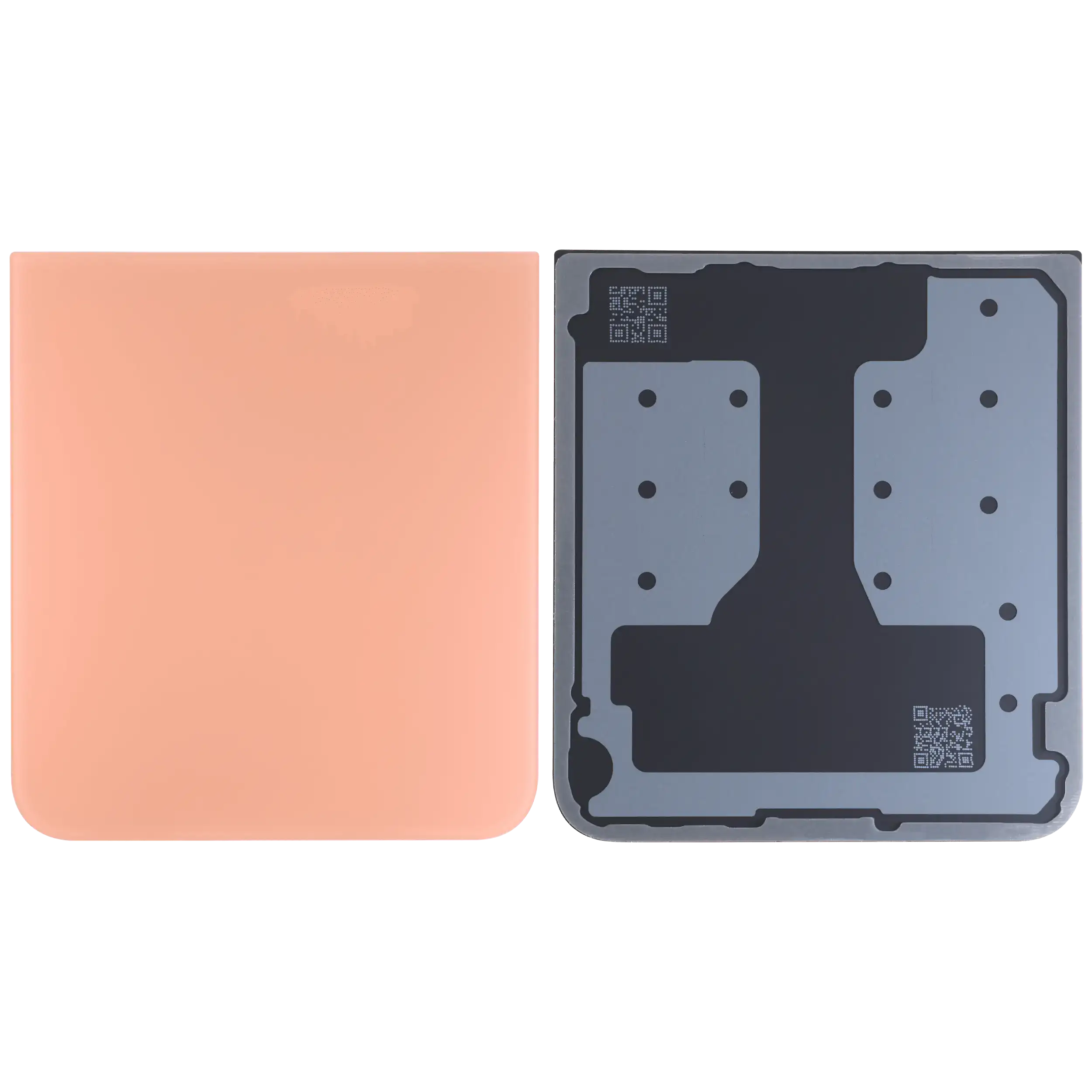 Backcover für Samsung Galaxy Z Flip 6 5G (Service Pack) (Peach)