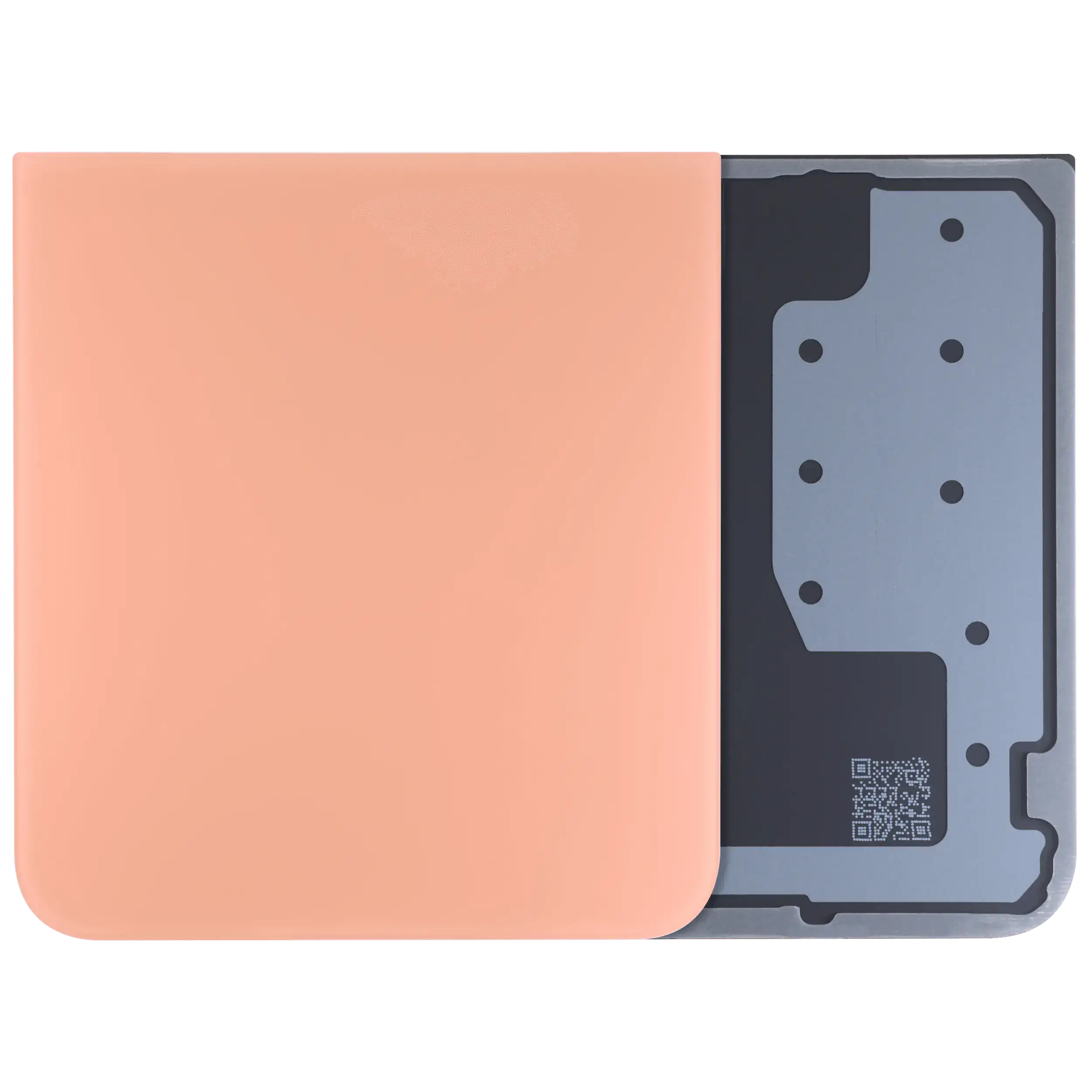 Backcover für Samsung Galaxy Z Flip 6 5G (Service Pack) (Peach)