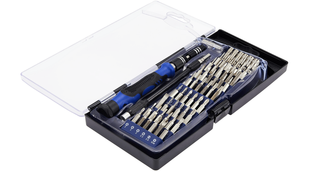 80-in-1 Elektronik-Reparaturwerkzeug-Set mit Tragetasche