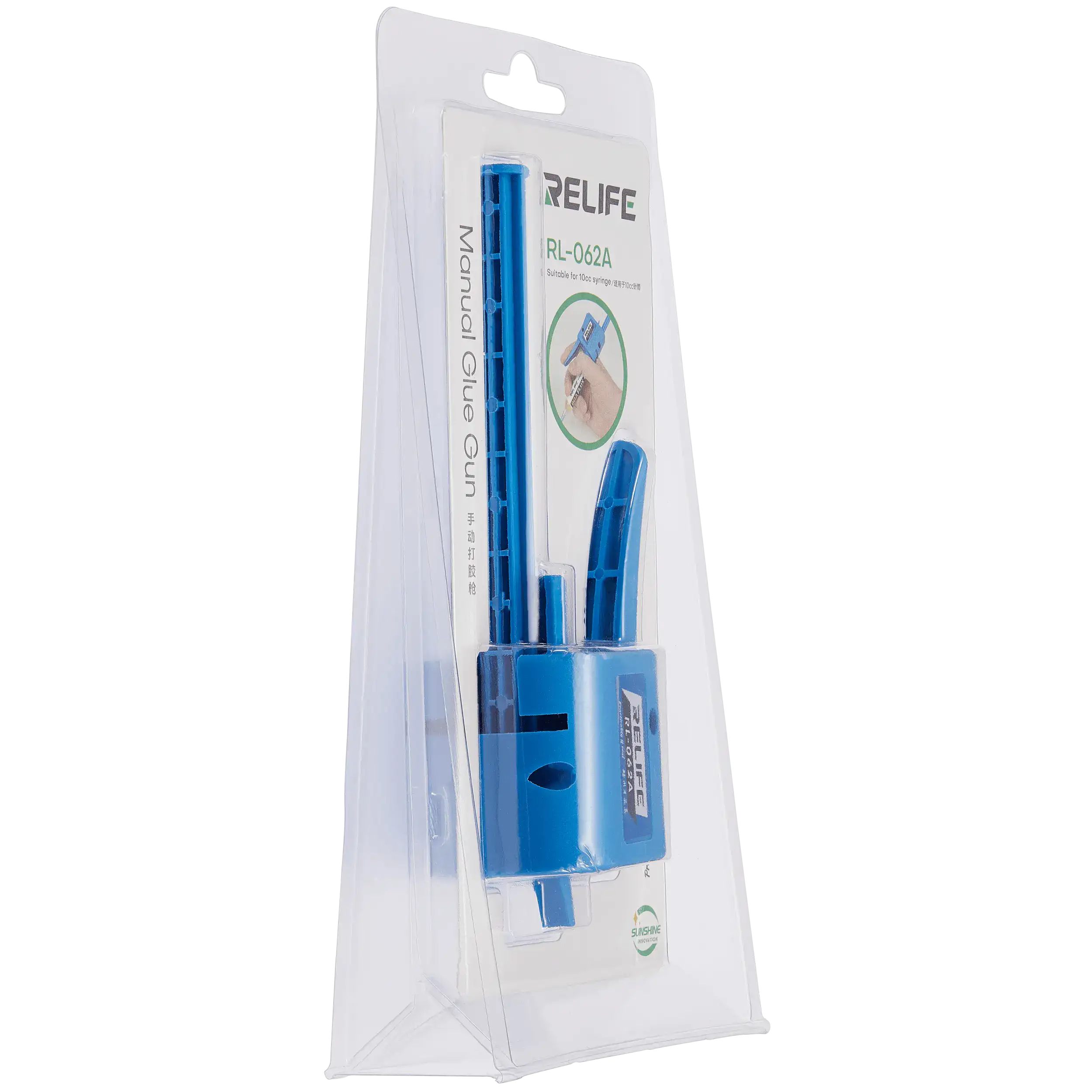 ReLife RL-062A Manual Solder Flux Dispenser Glue Gun 10cc (Sunshine)