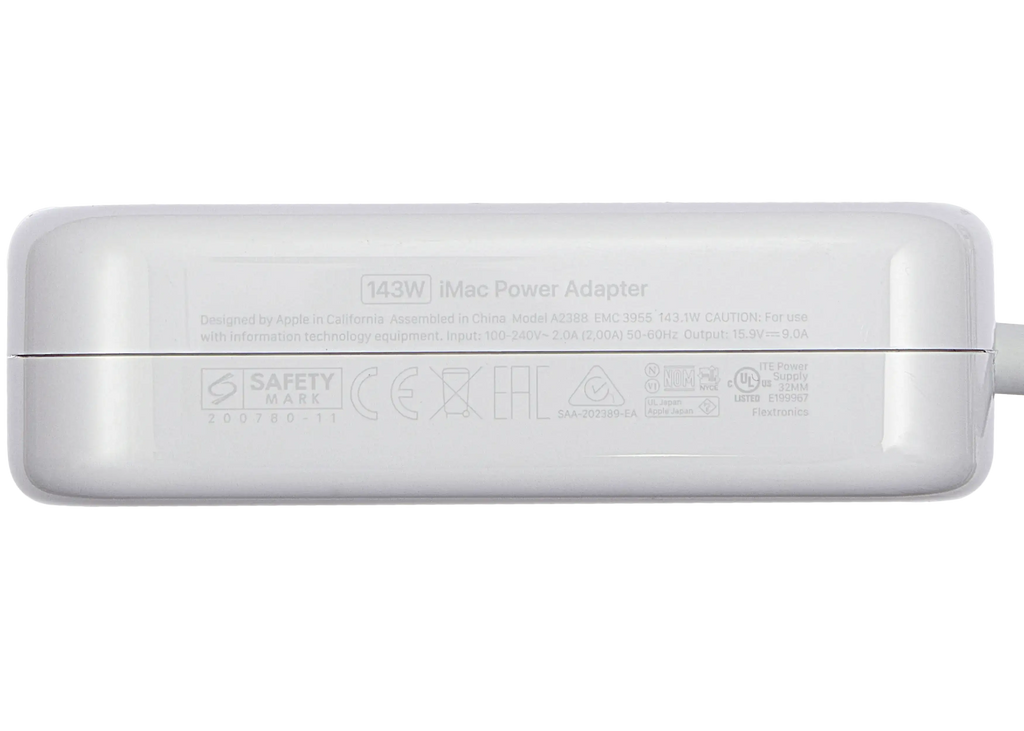 143W Power Supply for iMac 24 A2438 (2021) (Used OEM, Grade A) (Bulk Packaging) (Green)