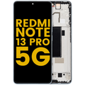 OLED Display with Frame for Xiaomi Redmi Note 13 Pro 5G (Refurbished) (Olive Green)