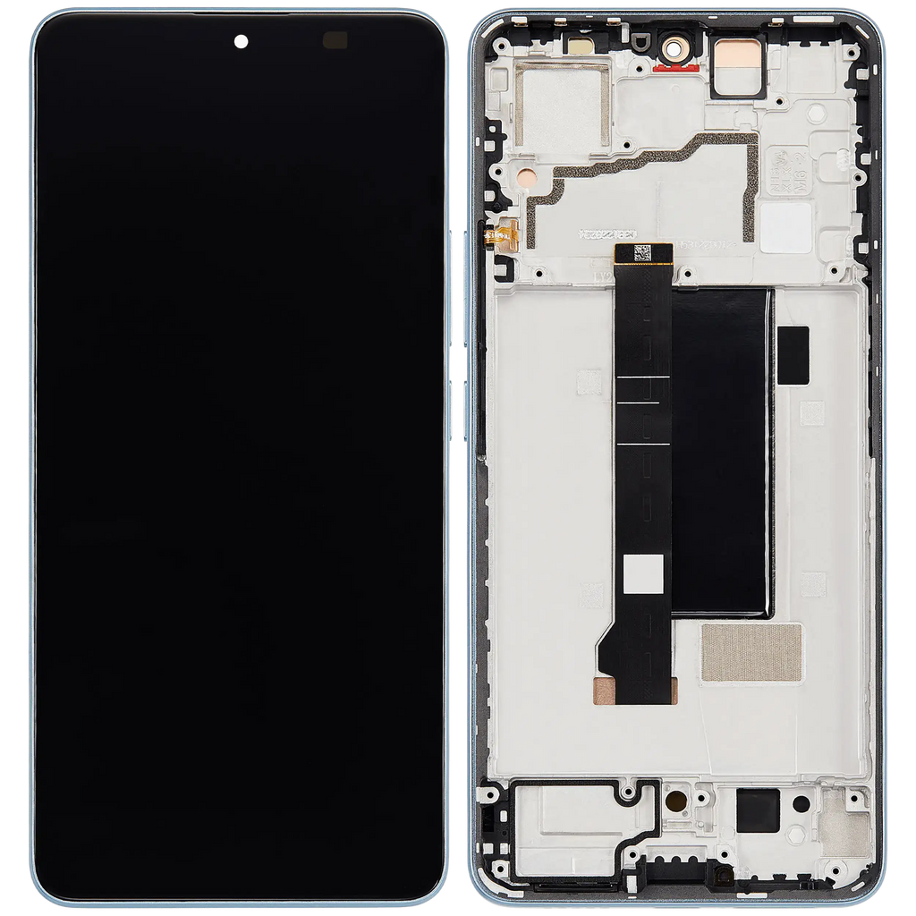 OLED Display with Frame for Xiaomi Redmi Note 13 Pro 5G (Refurbished) (Olive Green)
