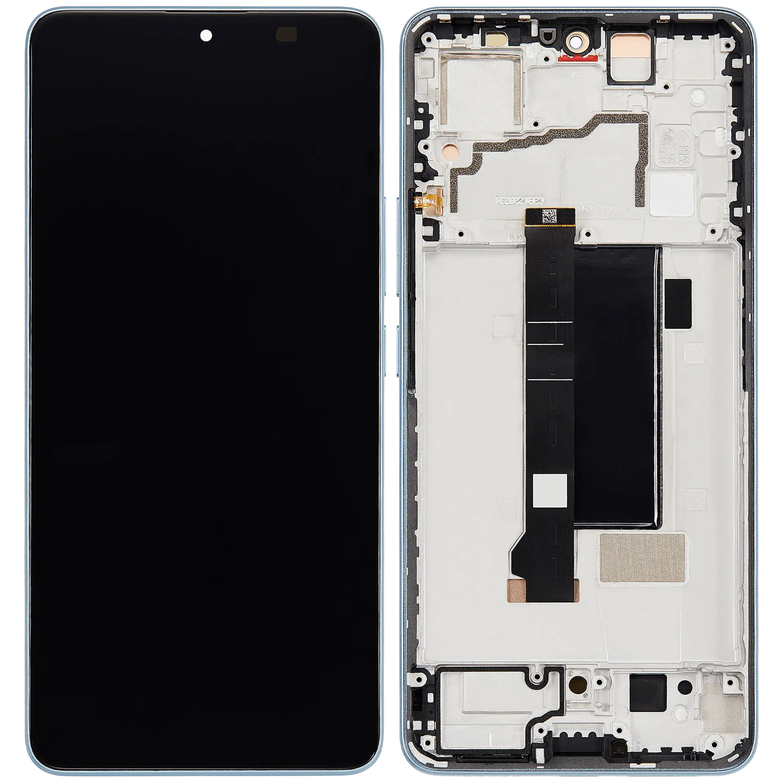 OLED Display with Frame for Xiaomi Redmi Note 13 Pro 5G (Refurbished) (Olive Green)